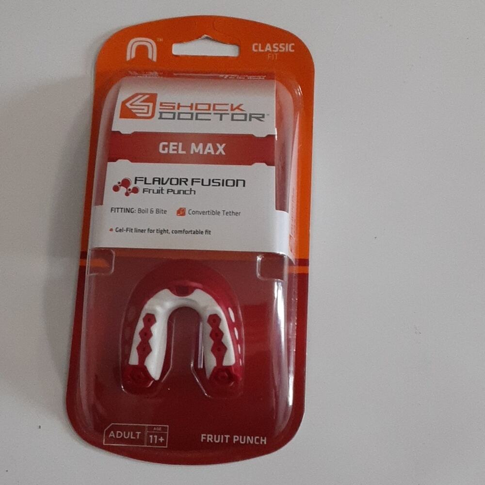 😎😎 Shock Doctor gel Max mouth guard add to bundle for $5